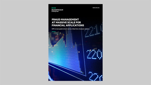Fraud Management at Massive Scale for Financial Applications